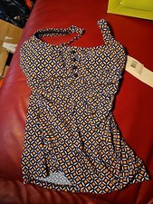 Profile By Gottex Let It Be D-Cup Tankini Top Women's 32D 110