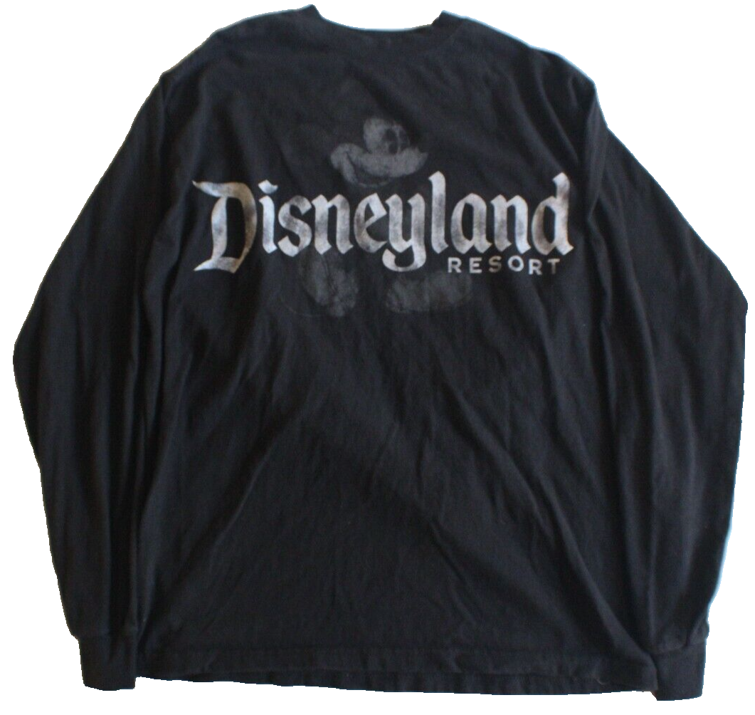 Disneyland Resort Walt Disney World by Hanes Long Sleeve Shirt Size M