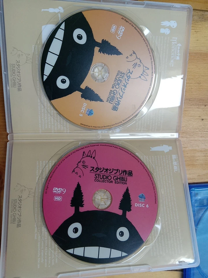 STUDIO GHIBLI COLLECTOR EDITION DVDS DISC 3-7ONLY NAUSICAA VALLEY OF THE WIND Foto 3 de 4