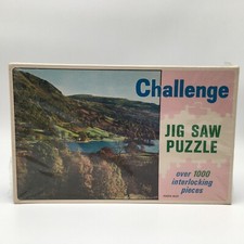 Saafield Jigsaw Puzzle Peaceful Valley Over 1000 Pieces 7488 Vintage NEW