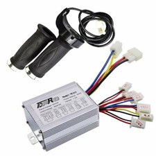 350W 24V Brush Motor Controller  Throttle Grips for Scooter ATV Quad E300