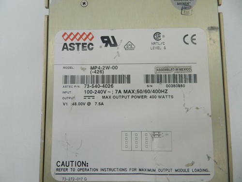 ASTEC MP4-2W-00 Power Supply - 第 4/4 張圖片