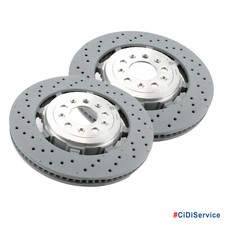 Kit 2 Disques Avant 360Mm Originaux Alfa Romeo Giulia 2.9 Quadrifoglio Verde