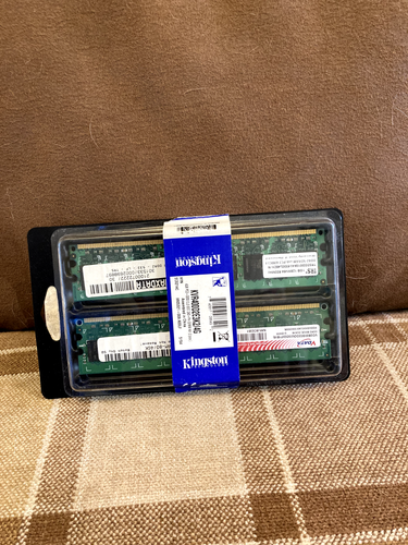 kingston technology new and sealed -KVR400D2E3K2/4G