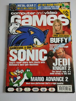 COMPUTER AND VIDEO GAMES MAGAZINE ISSUE 244 MARCH 2002