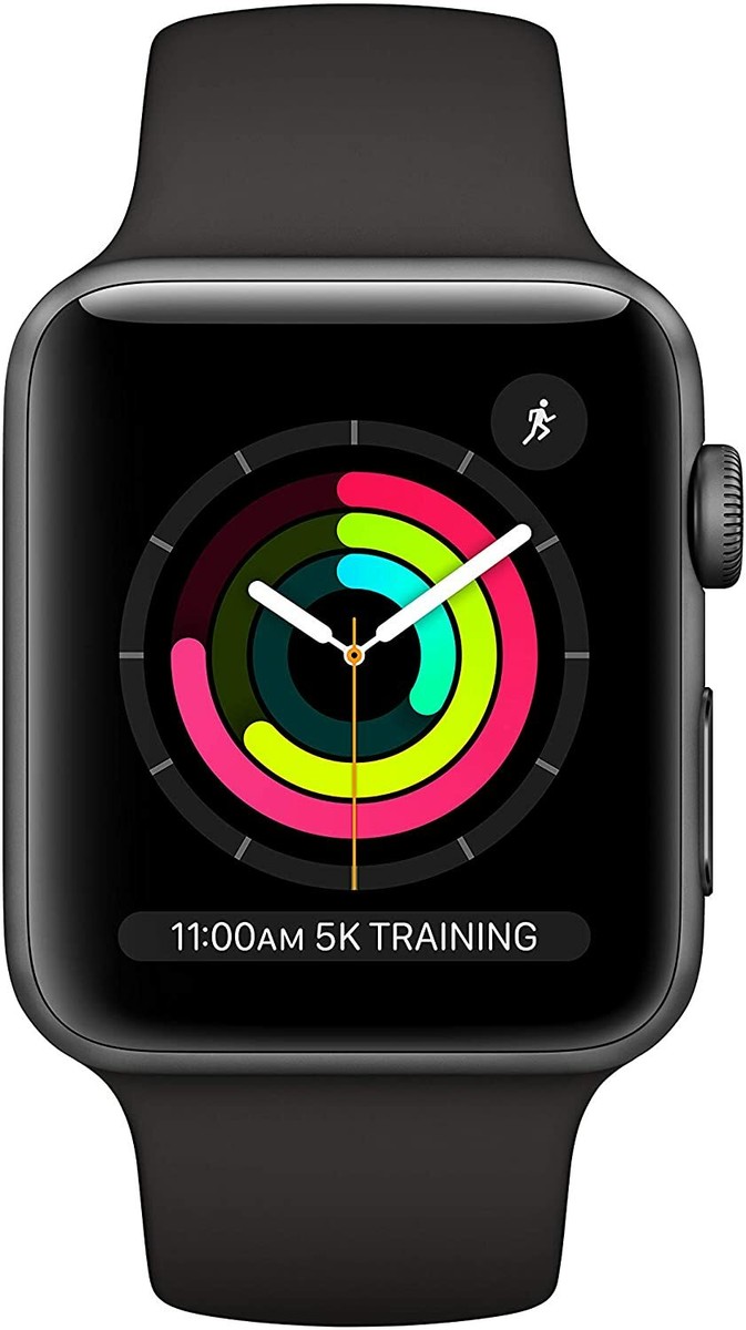 Apple - Apple Watch SERIES3 42mm ブラックステンレス Apple Watch Series 3 - Space Black Stainless - Black Sport