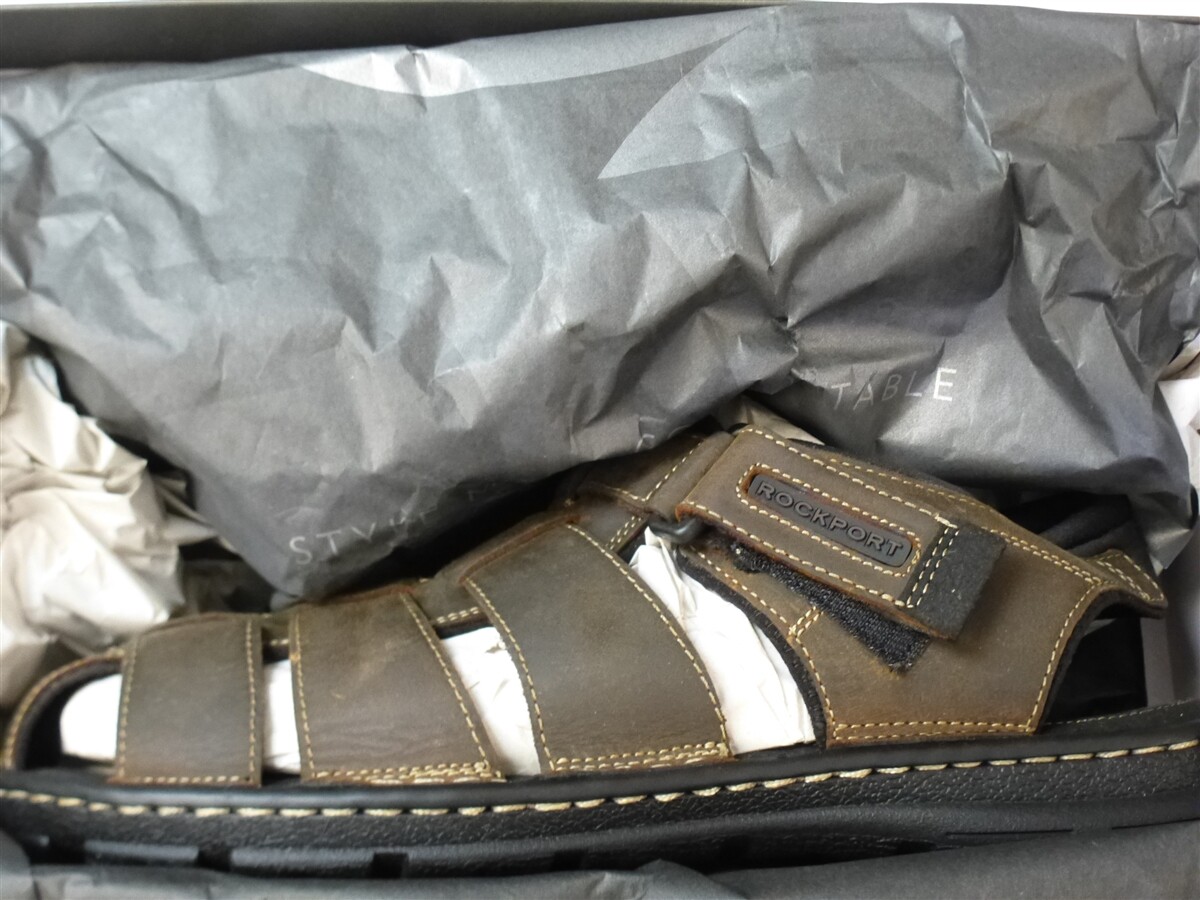 rockport men's darwyn fishermen sandal