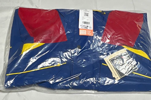 Berghaus GORE-TEX TRANGO GTX JKT Rain Coat Full Zip Men’s M Blue/Red/Yellow - product listing photo