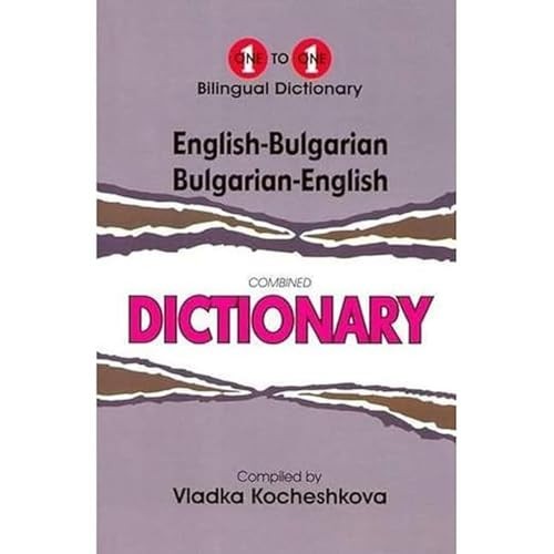 English-Bulgarian Bulgarian-English One-to-One Dictionary by V. Kocheshkova - Picture 1 of 1