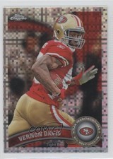 2011 Topps Chrome X-Fractor Vernon Davis #199 0t7