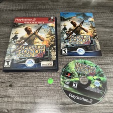 Medal of Honor: Rising Sun Sony PlayStation 2 2003 Complete Tested & Works 38A9