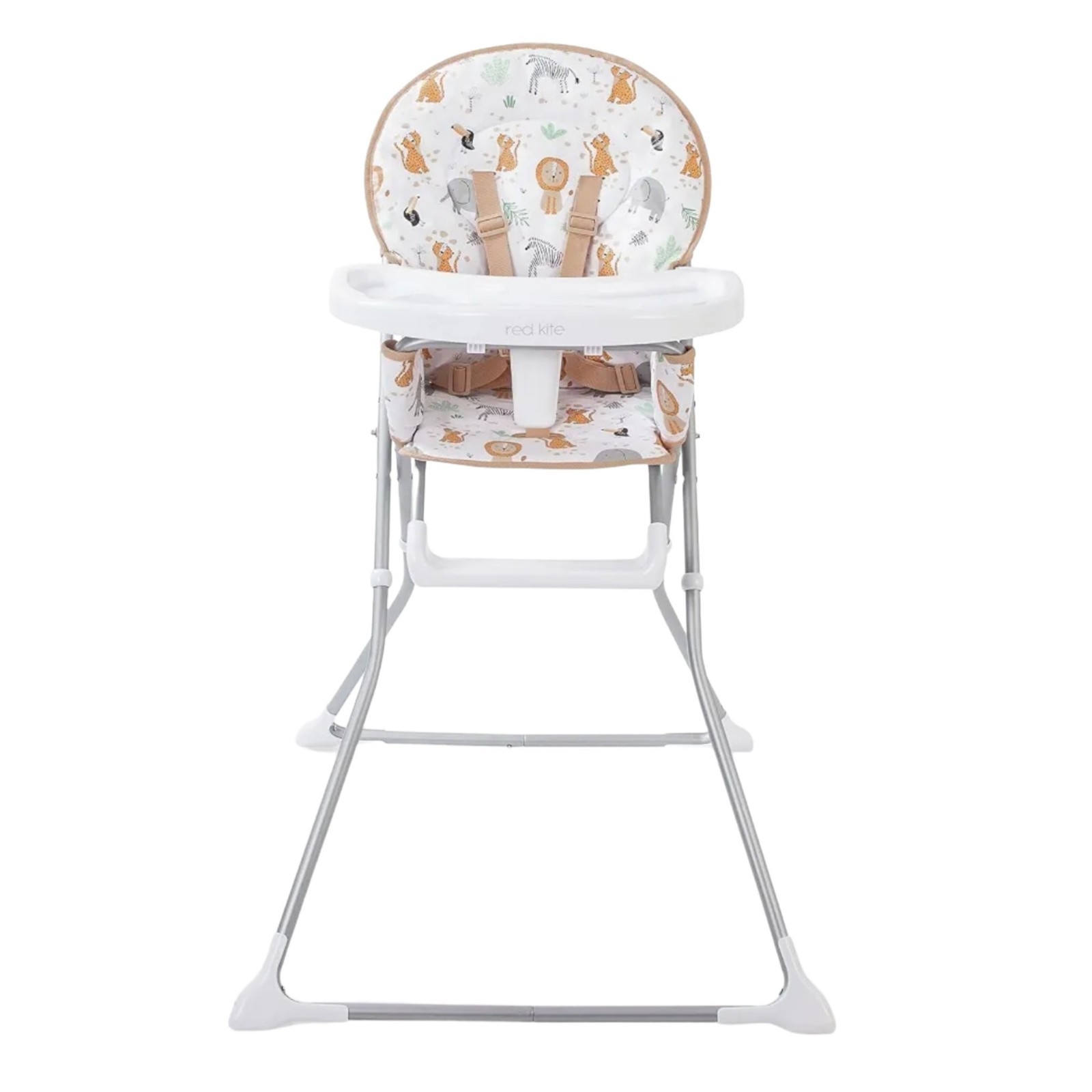 Red Kite Feed Me Compact Folding Highchair Jungle Tots Baby Feeding Chair