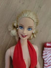 🎀 Vtg Barbie Doll Blonde Short Hair Summer Fashion Swimsuit Heels Accessorie