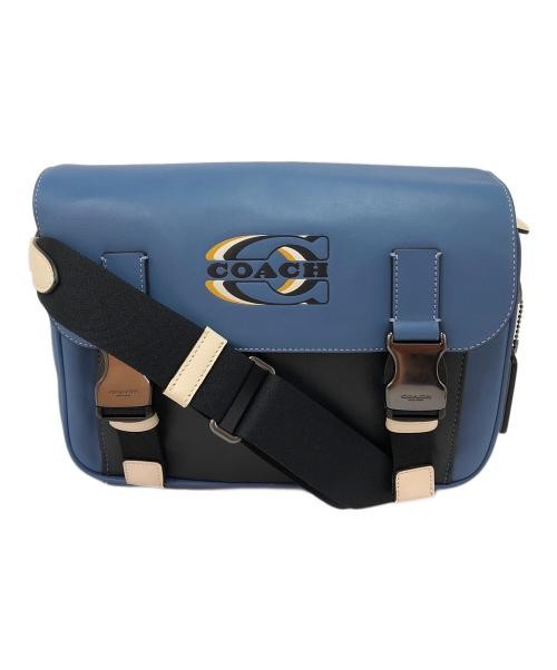 COACH Signature Leather Shoulder Bag for Women