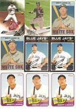 80 CARD BRETT LAWRIE BASEBALL CARD LOT