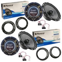 Set 4 Lautsprecher Phonocar Vorne Hinten FüR VW Golf V Variante (5)