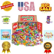 Christmas Candy Bulk - 8 Pound Bundle - Big Bulk Candies for Pinatas, Gifting...