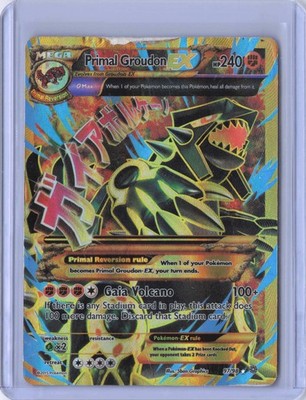Primal Groudon EX (Shiny Full Art) #97/98 XY - Ancient Origins | eBay