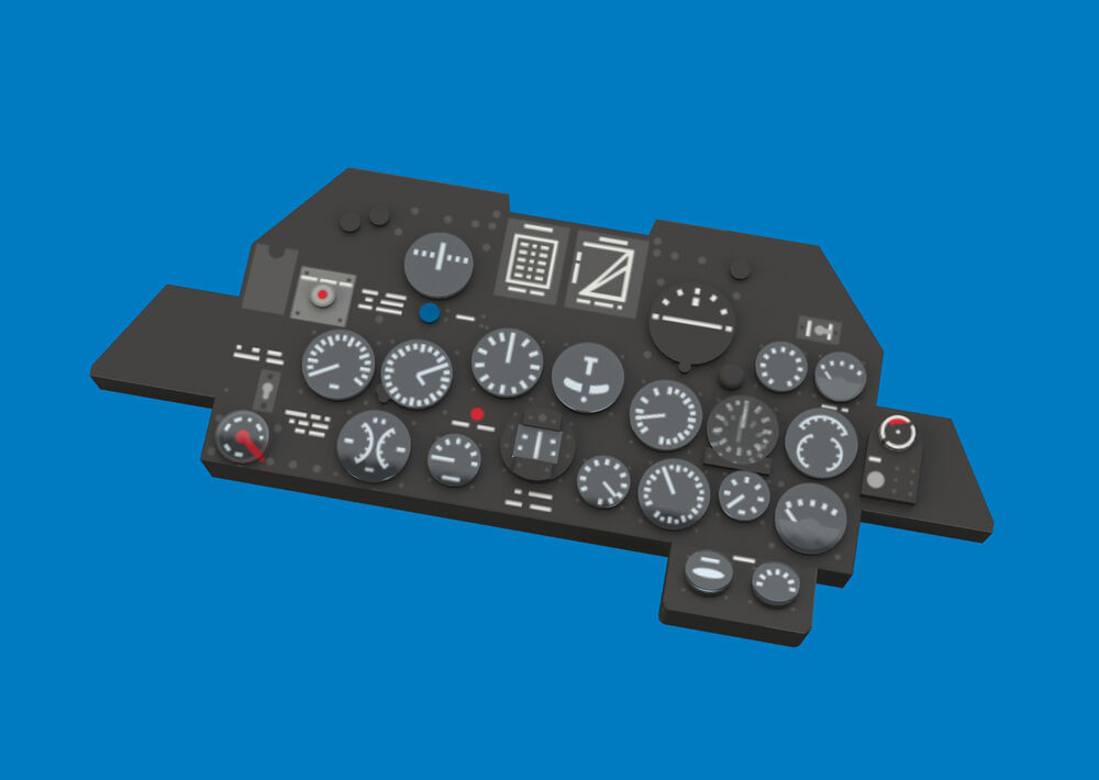Eduard Accessories 674025 - 1:72 P-47D Bubbletop LööK Tamiya - New