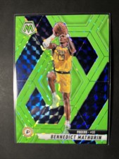 2024-25 Panini Mosaic - Bennedict Mathurin #154 Fluorescent Green Mosaic 1/10