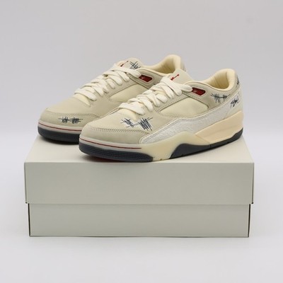 HQ2958-100 Who Decides War × Nike Jordan Flight Court Muslin
