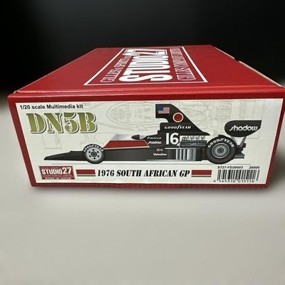 STUDIO27 DN5B 1/20 Scale Model Kit 1976 South African GP Racing Car