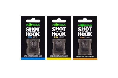 Korda Shot on the Hook Gewicht Hakenblei Tungsten Blei für Haken Rigs Angeln