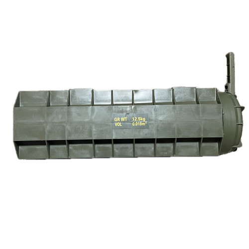 MILITARY ARTILLERY CARTRIDGE AMMO CONTAINER CANISTER U.S. ARMY USGI EARTH DEPOT