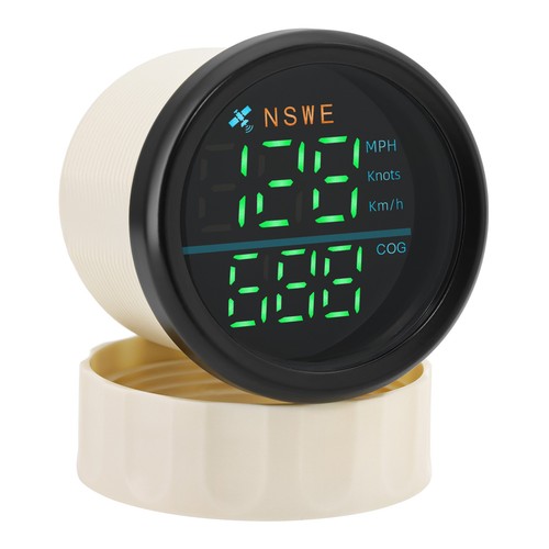 52mm LCD Digital GPS Speedometer Odometer Gauge Waterproof for Boat Car Truck - Picture 8 of 14