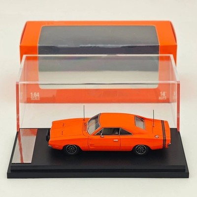Mini Forge 1:64 1969 Charger RT Style rot Diecast Modellauto limitierte Sammlung