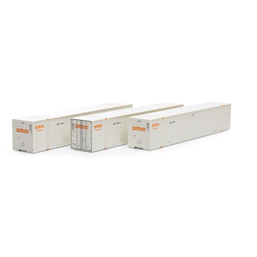 Contenedores Stoughton Athearn 40131 HO Optimodal 53' #2 (Juego de 3) | Zustand: New