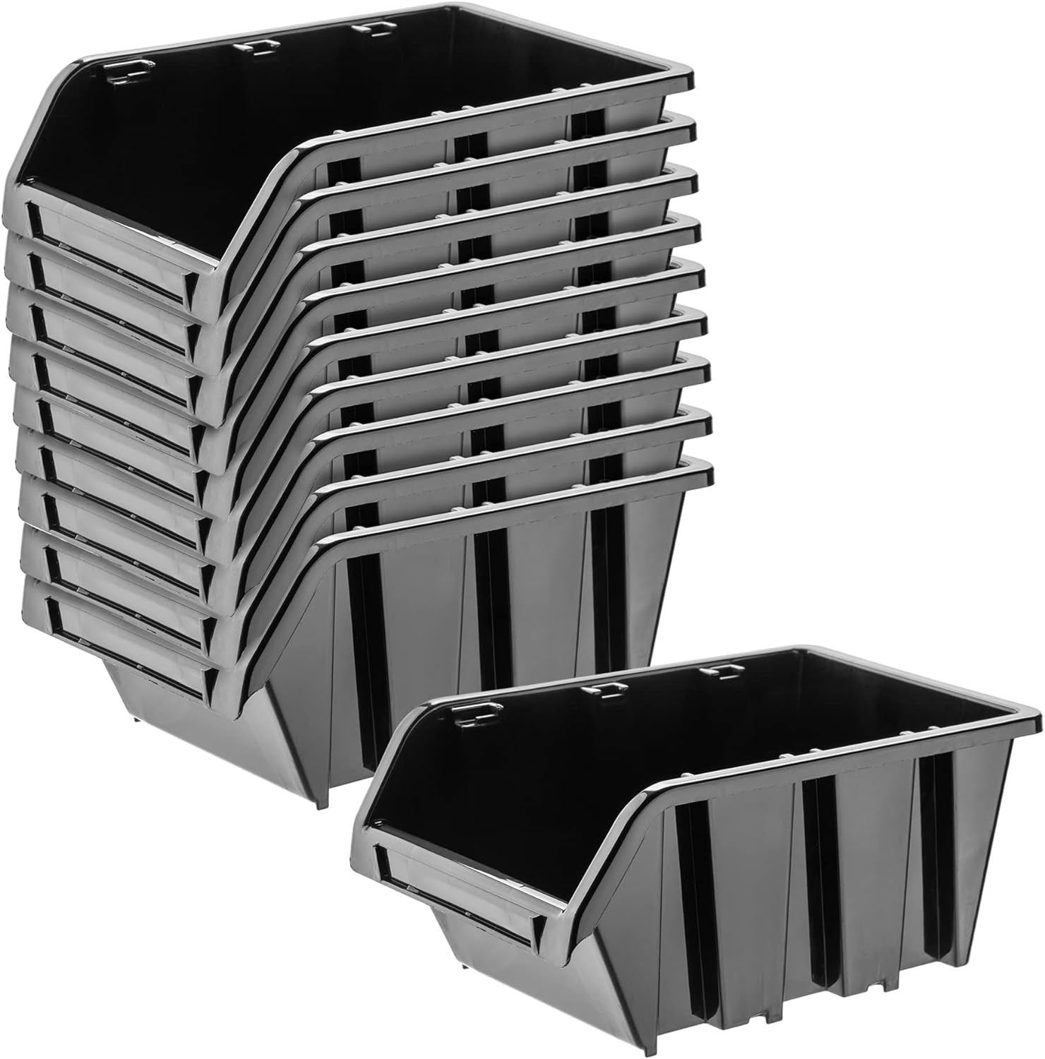 Cassette Plastica per Minuteria: Sistema Impilabile Parete Officina