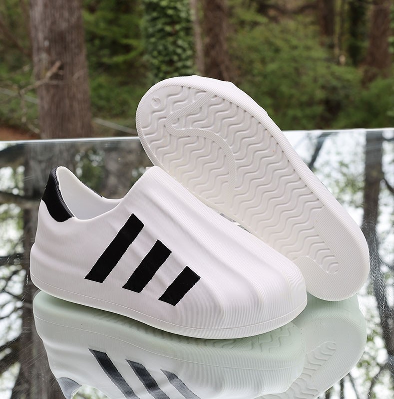 Adidas Adifom Superstar White Black Men's Size 9 Custom HQ8750 | eBay