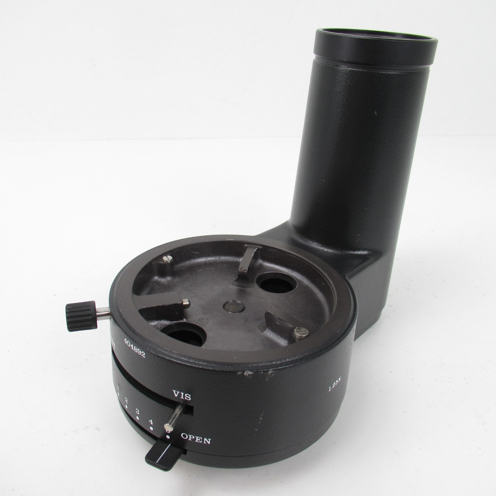WILD 1.25x PHOTO CAMERA PORT WITH IRIS 404892 FOR M5A MICROSCOPE