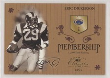 2003 Donruss Classics Membership 959/1500 Eric Dickerson #M19 HOF 2p4