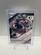 2025 Diamond Icons Johan Santana White Polychromatink Auto - /10 Twins Venezuela