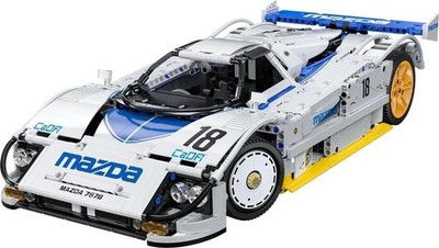 CaDA C63007 Mazda 787B Racing Car 1797 Klemmbausteine Maßstab 1:10