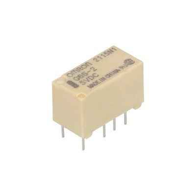 DPDT 0,5A/125VAC G6S-2 5VDC elektromagnetisches Relais