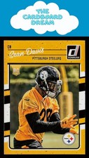 Sean Davis 2016 Donruss #338 RC Rookie Pittsburgh Steelers