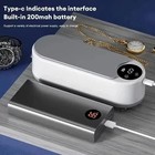 Wireless High Frequency Glasses Cleaner Multi Purpose Eyewear Cleaning Machine