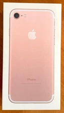 EMPTY Apple iPhone 7 Box. Rose Gold. 32GB (BOX ONLY!) Original Retail Box