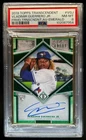 2019 Topps Transcendent Vladimir Guerrero Jr. Auto RC Emerald #8/15 PSA 8