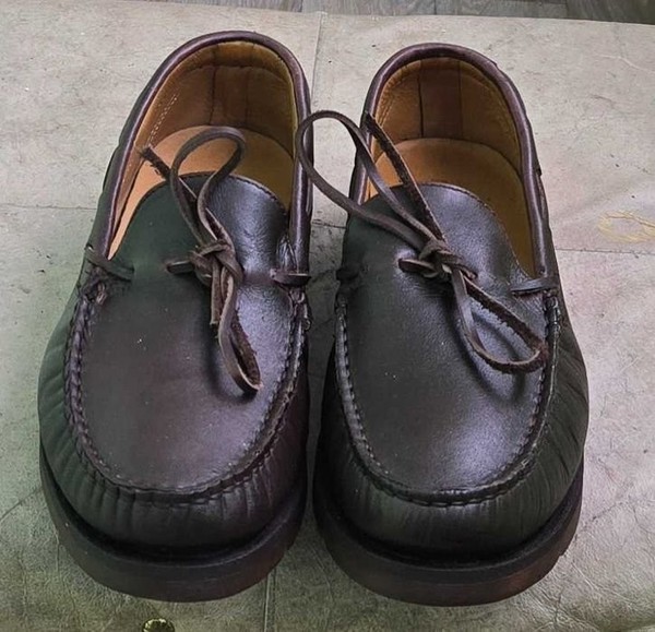 Men Massimo Dutti Loafers Brown Leather 41