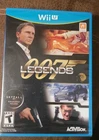 007 Legends (Nintendo Wii U, 2012) James Bond Complete W/Manual