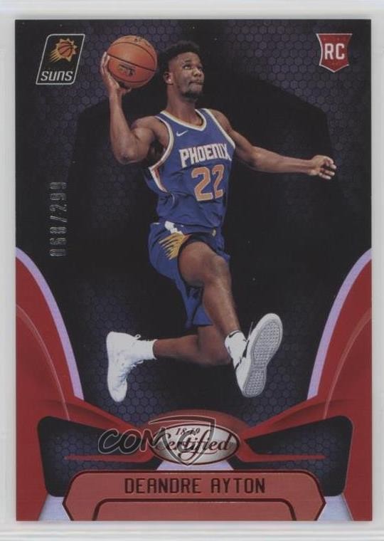 2018-19 Certified Mirror Red /299 DeAndre Ayton #151 Rookie RC