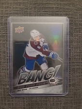 2024-25 Upper Deck Series 2 Bang For Your Puck Black Cale Makar #BP-18