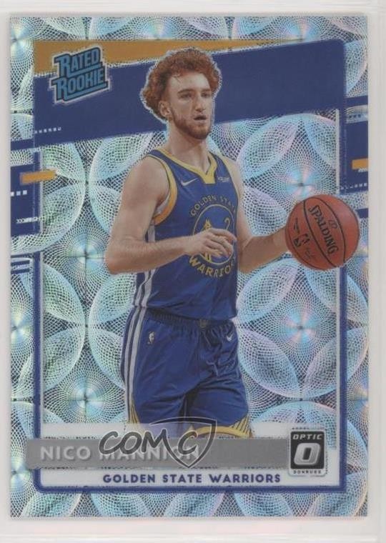 2020 Donruss Optic Rated Rookie Premium Box Set Prizm 80/249 Nico Mannion 03go