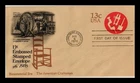 DR JIM STAMPS US COVER AMERICAN CRAFTSMAN EMBOSSED STAMPED ENVELOPE FDC