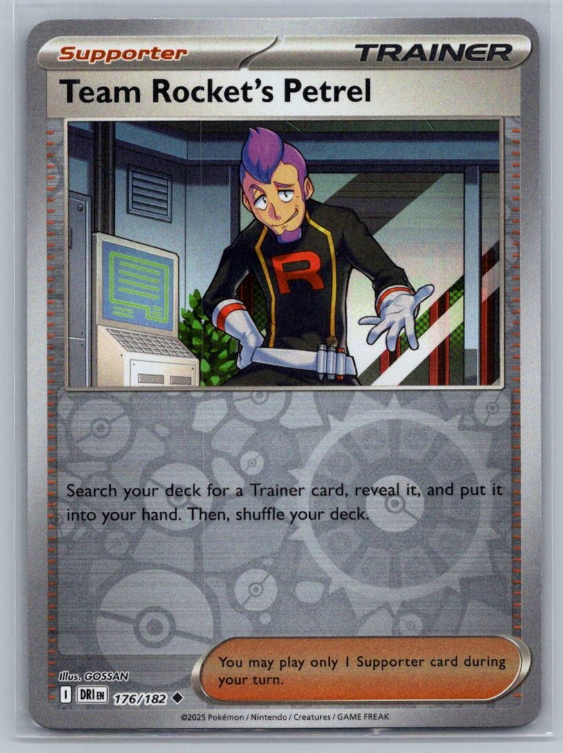 Team Rocket's Petrel Uncommon ME: Ascended Heroes 207/217 NM