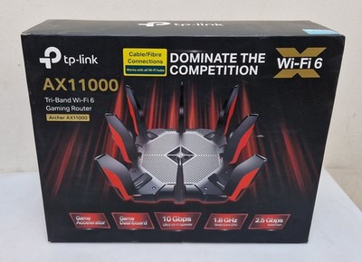 TP LINK AX1100 WIFI-6 WLAN GAMING ROUTER KABEL/GLASFASER
